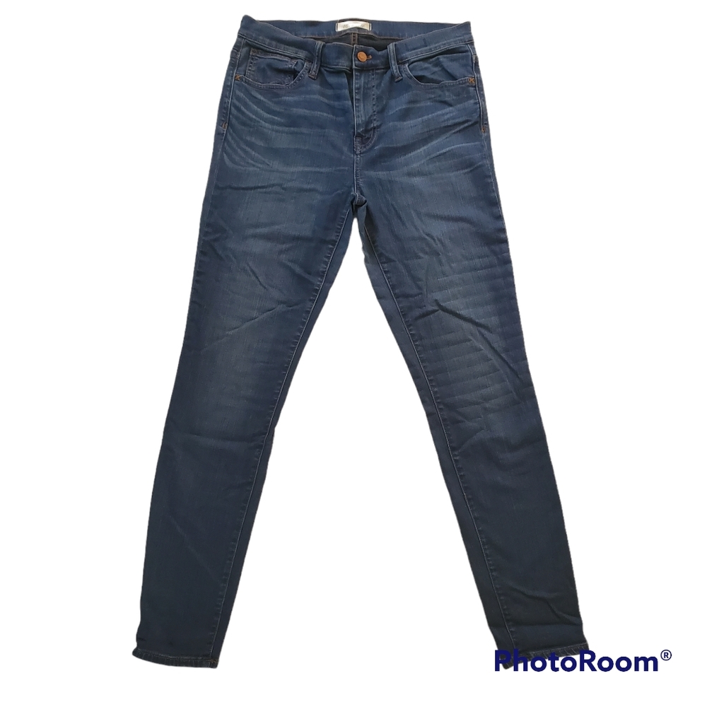 Madewell Roadtripper high rise Skinny Jeans sz 30 H5895 stretch denim